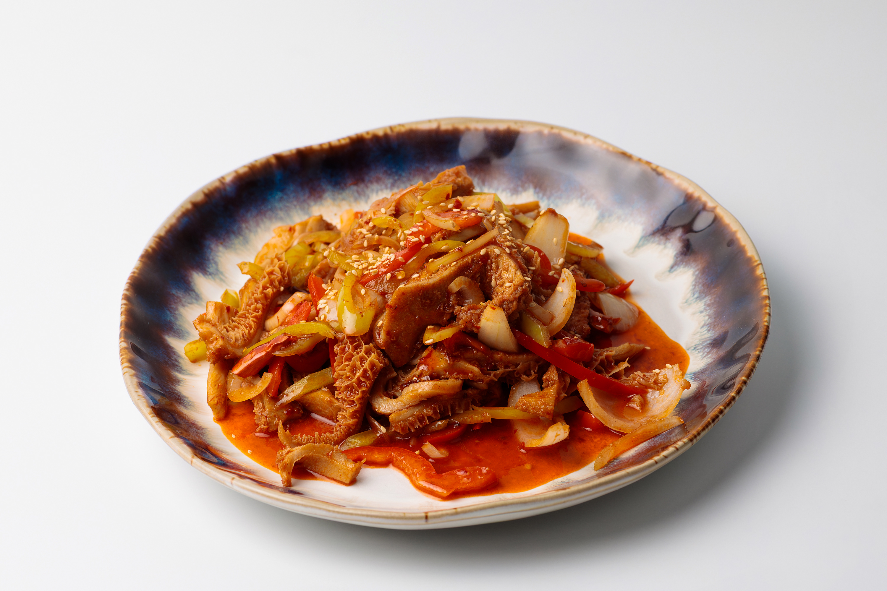 Жаренная требуха