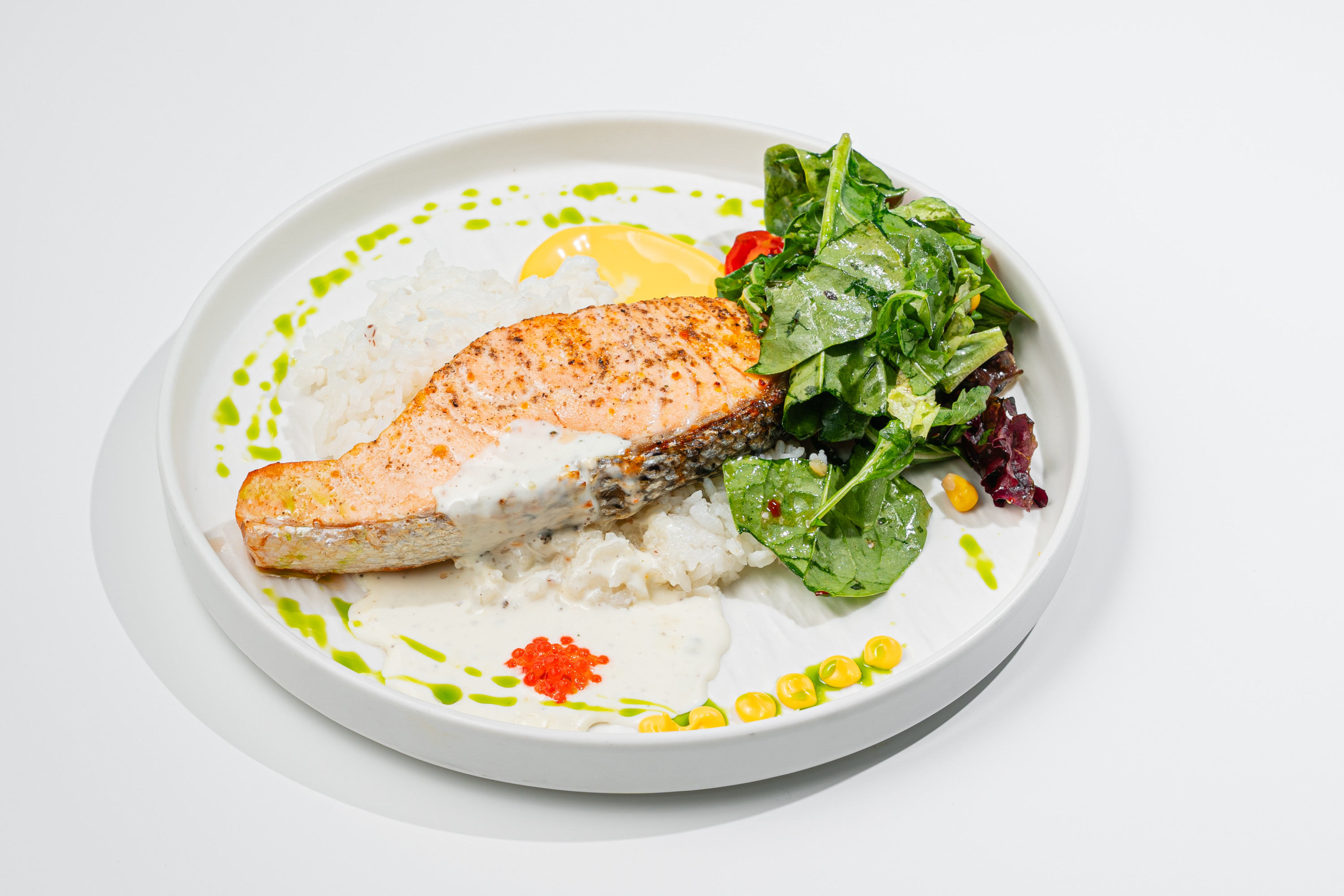 Семга на пару