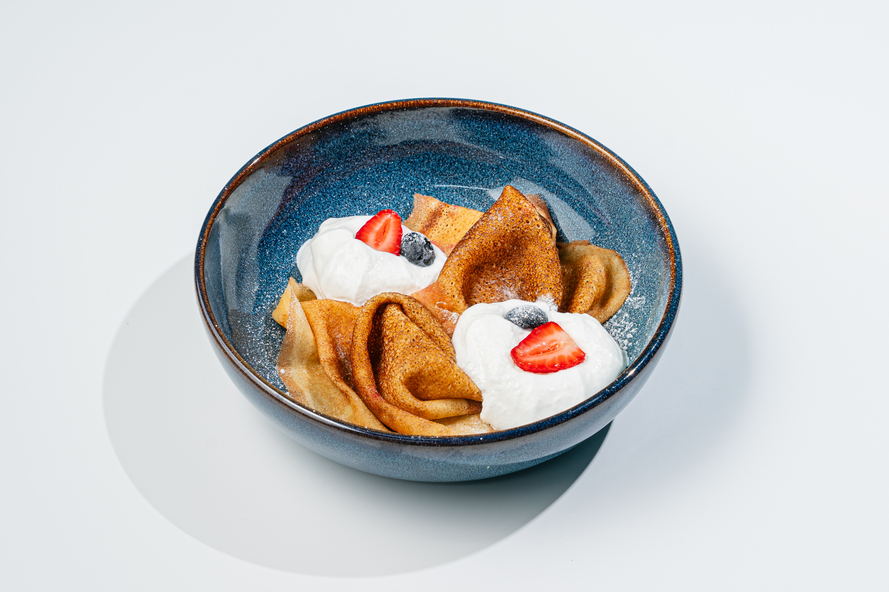 Блины с кремом