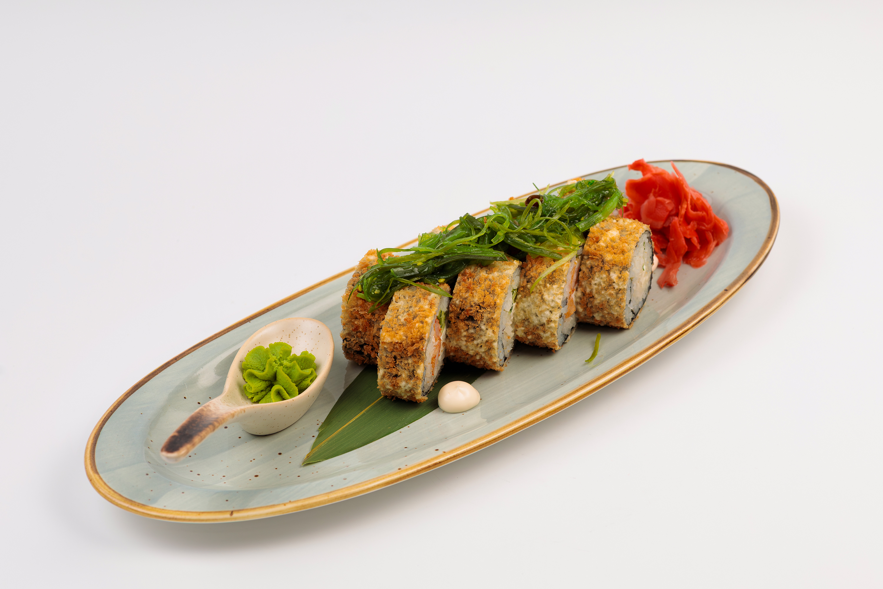 Роллы с креветками