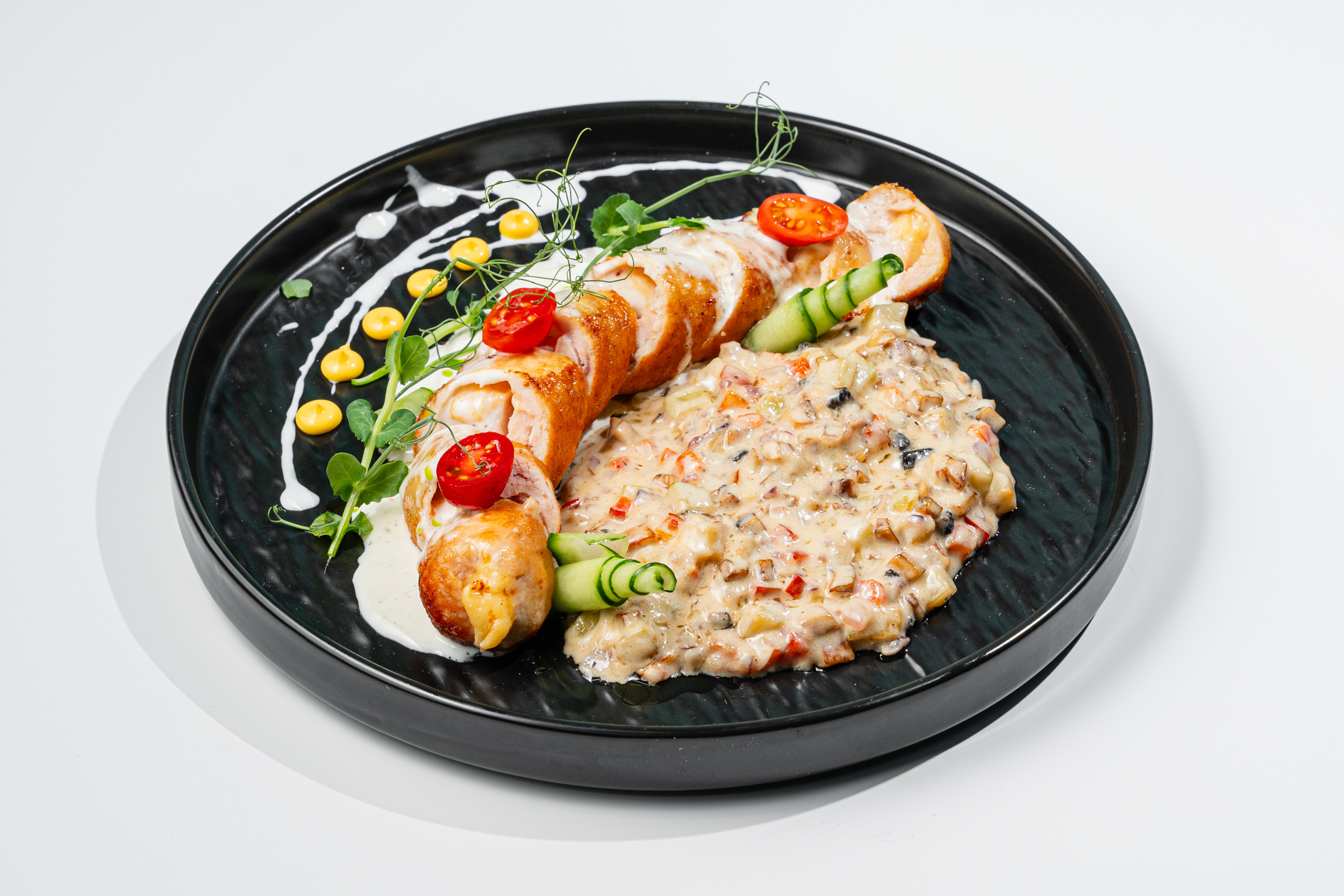 Кардон Блю от шефа с пикантной начинкой