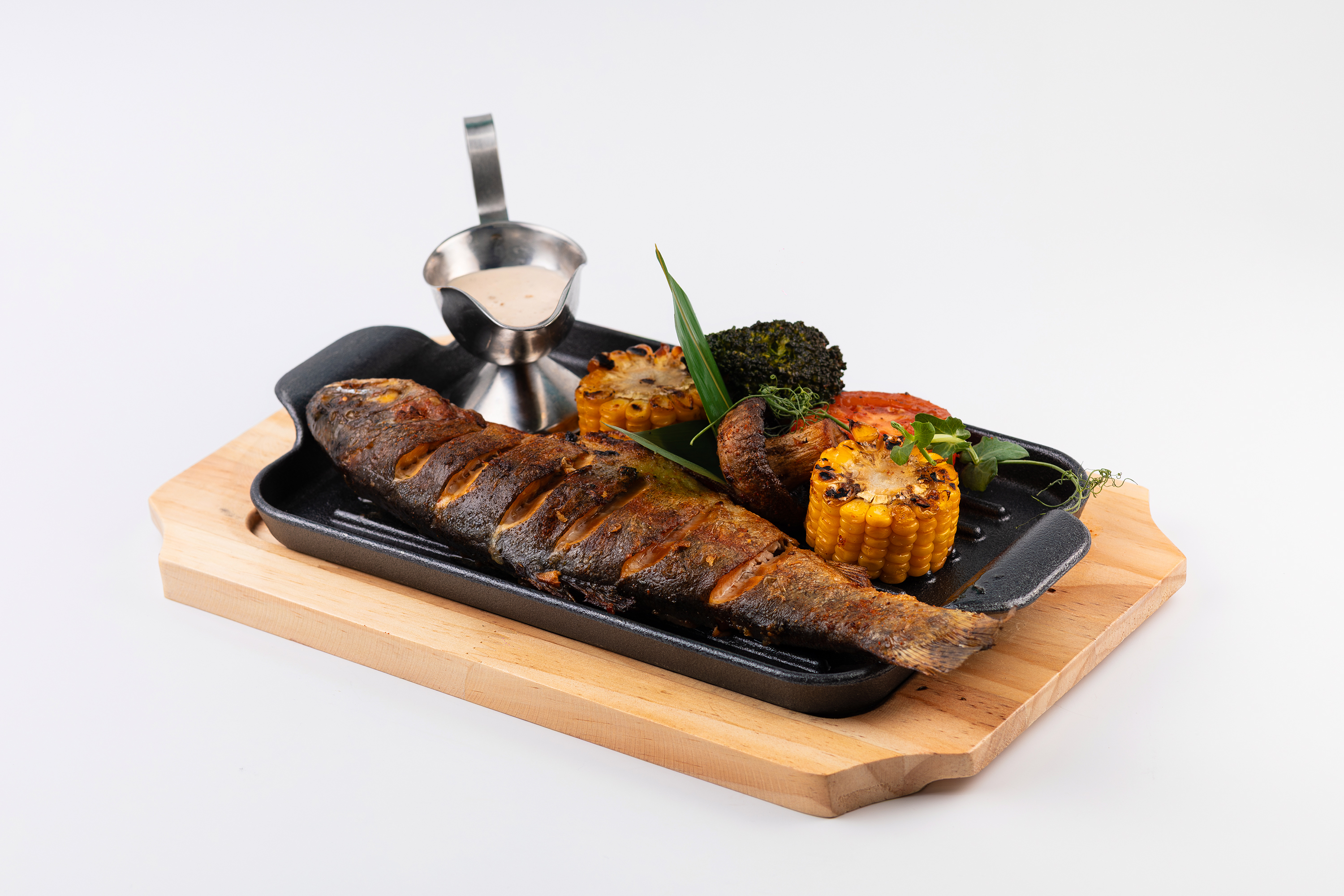 Форель на гриле