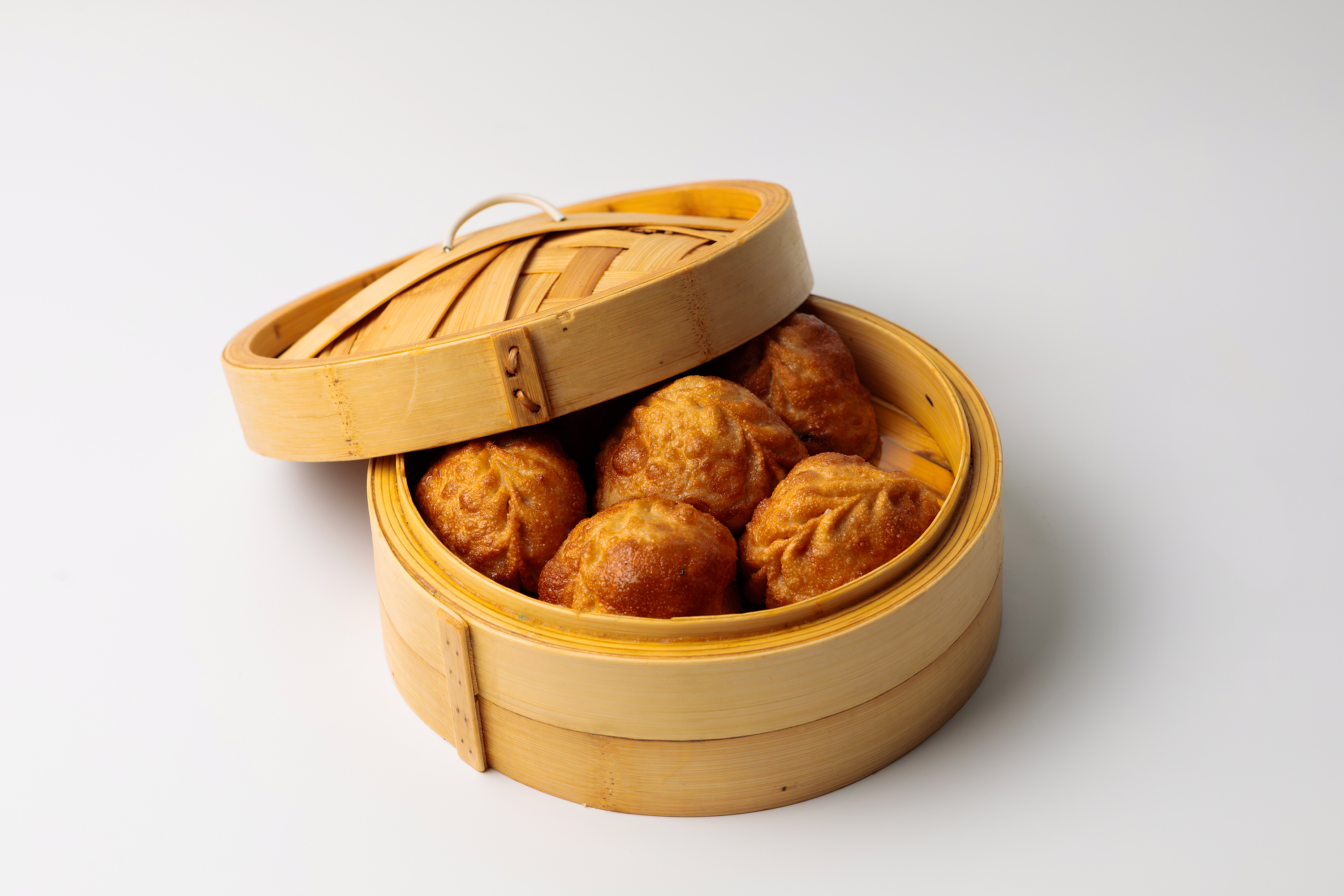 Жаренные манты с мясом (1 шт)